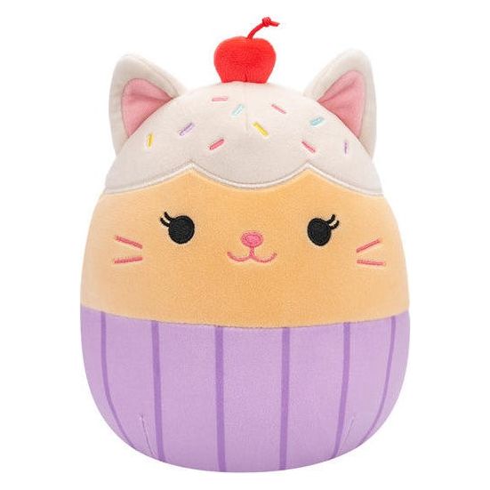 Squishmallow 16 Inch Miriam the Vanilla Cupcake Cat Plush Toy