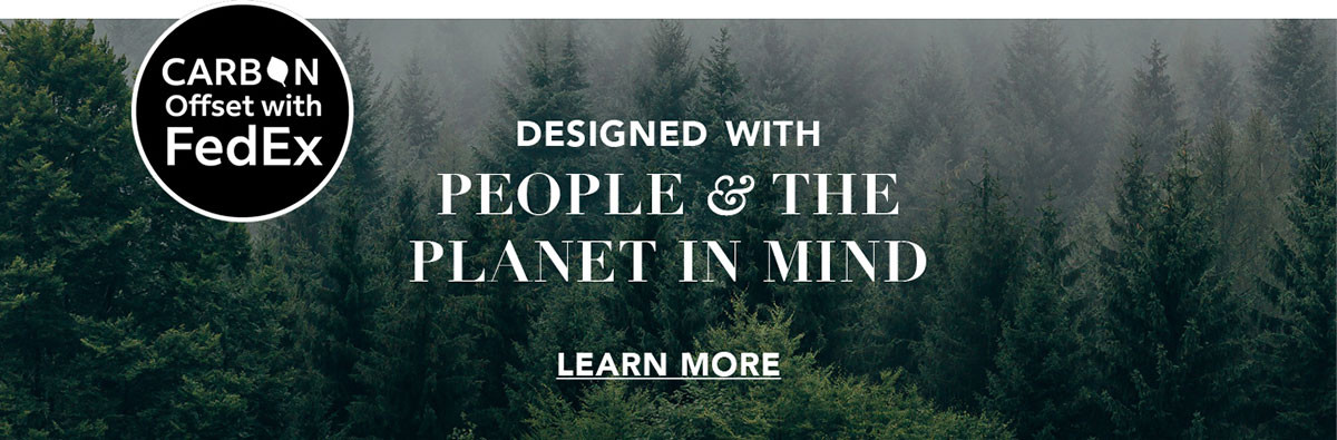 Design with people & the planet in mind