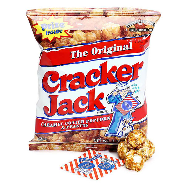 128893 - Cracker Jack Candy 1.25-Ounce Bags: 30-Piece Box