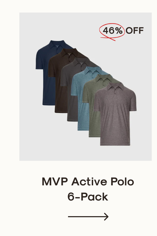 MVP Active Polo 6-Pack