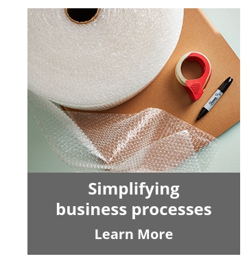 Simplifying business processes.