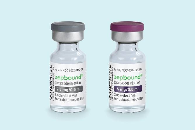 two vials of Zepbound