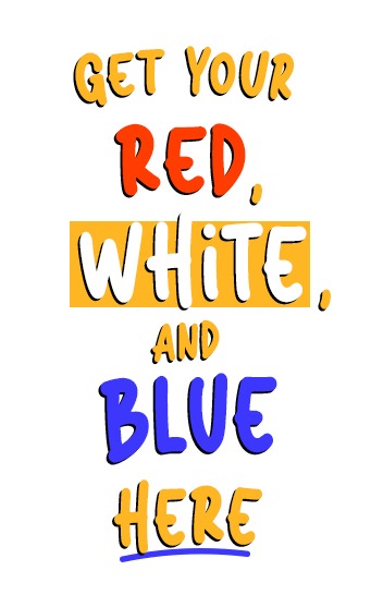 Get your red, white, and blue here