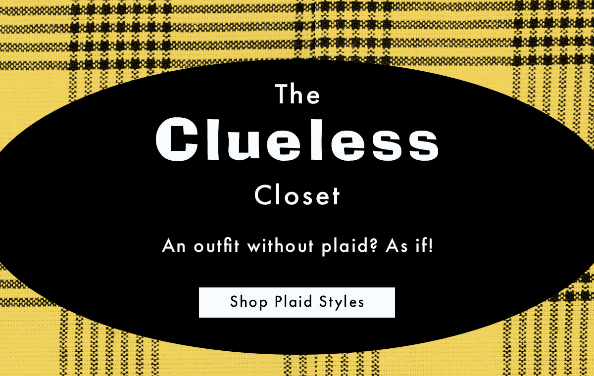 The Clueless Closet | Shop Plaid Styles