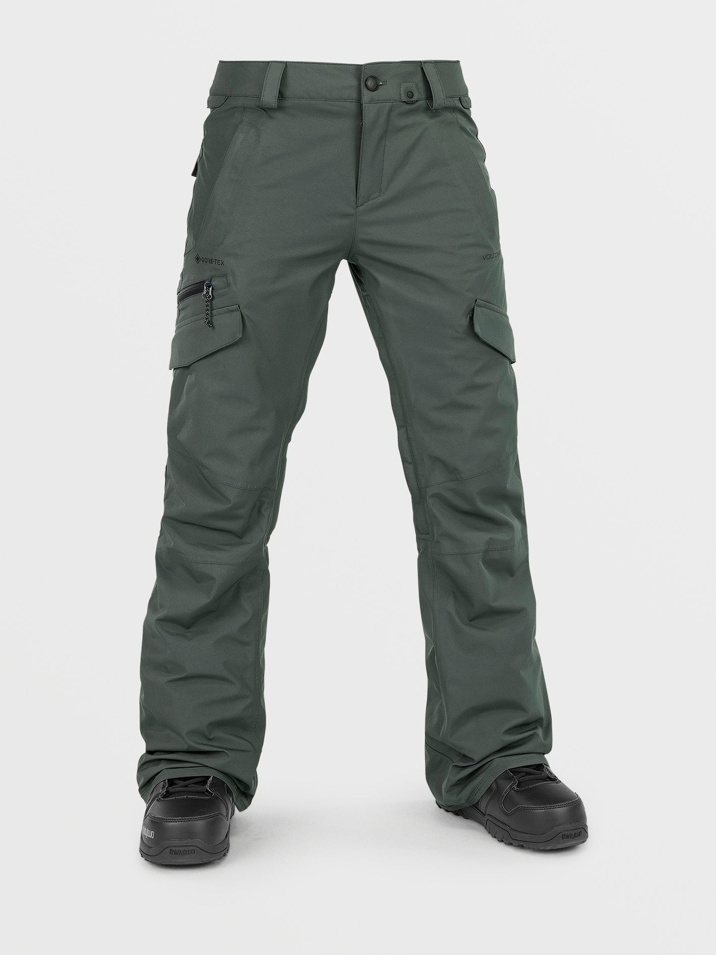 Image of Womens Aston Gore-Tex Pants - Eucalyptus