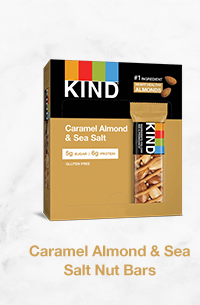 Caramel Almond & Sea Salt Nut Bars