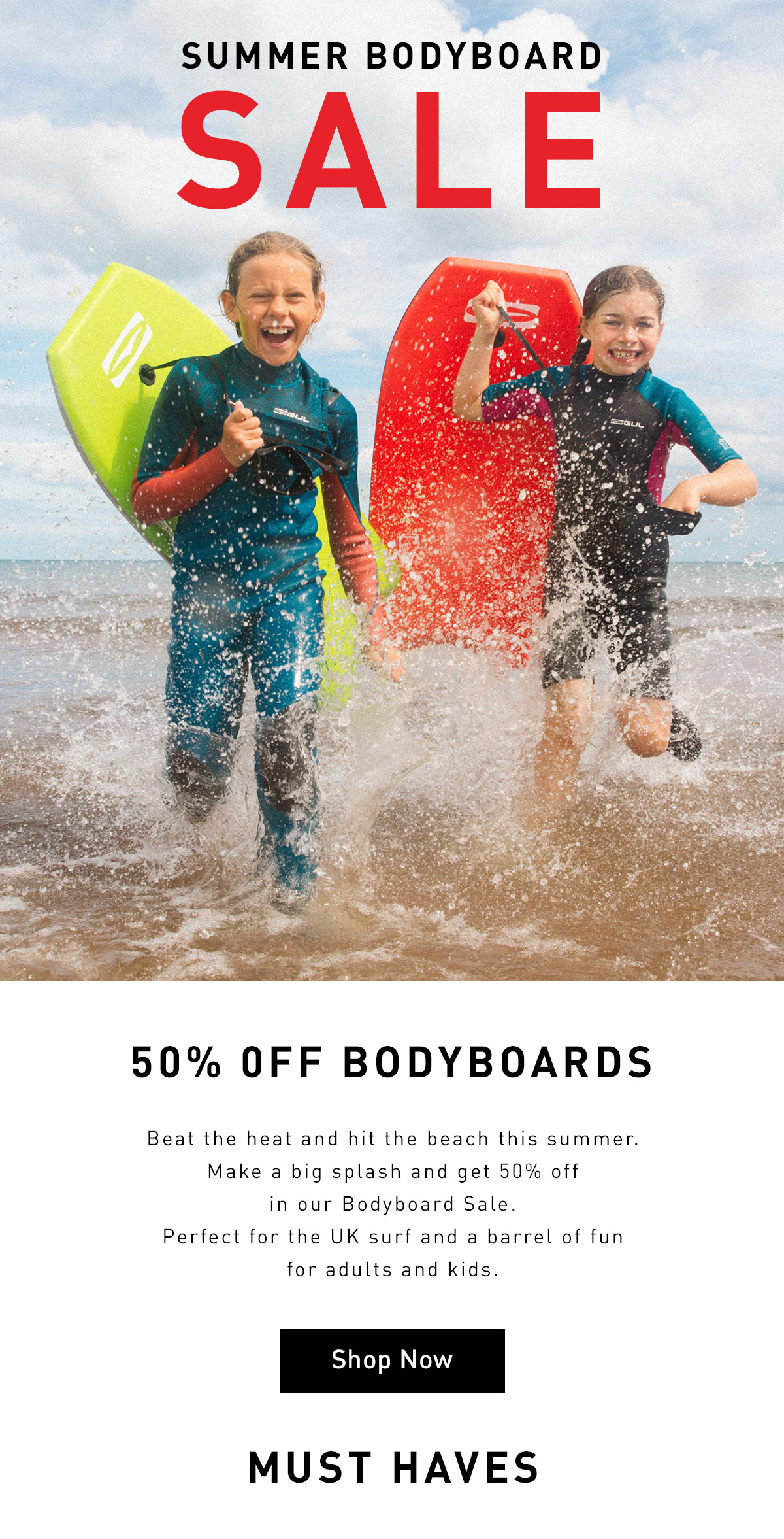 Bodyboard Sale