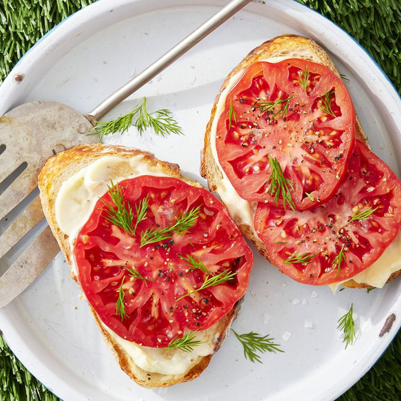 Tomato Sandwich or Tomato Pie? Just Kidding. You Don't Have to Choose!