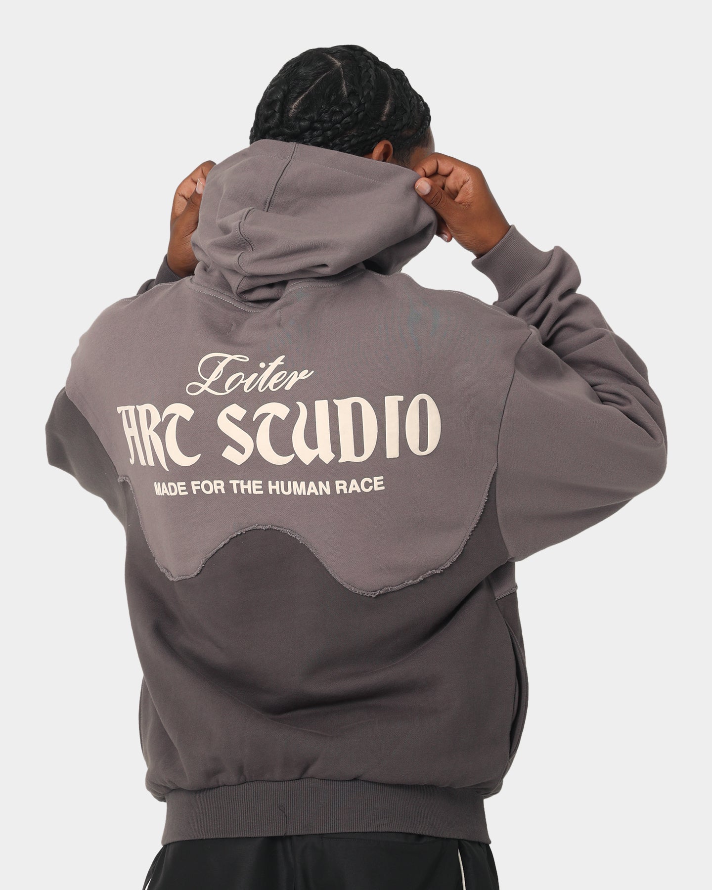 Image of Loiter Palette Hoodie Grey