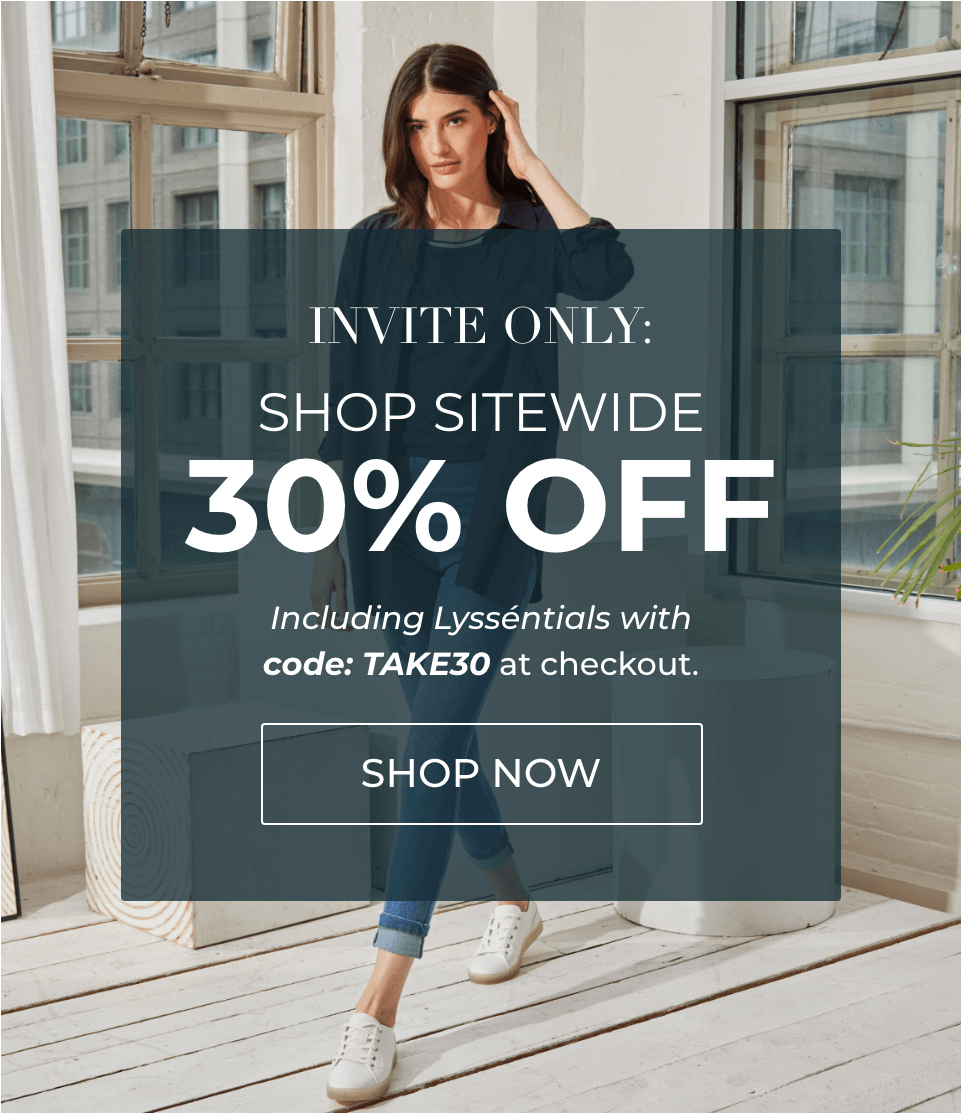 Invite Only: Shop sitewide 30% off