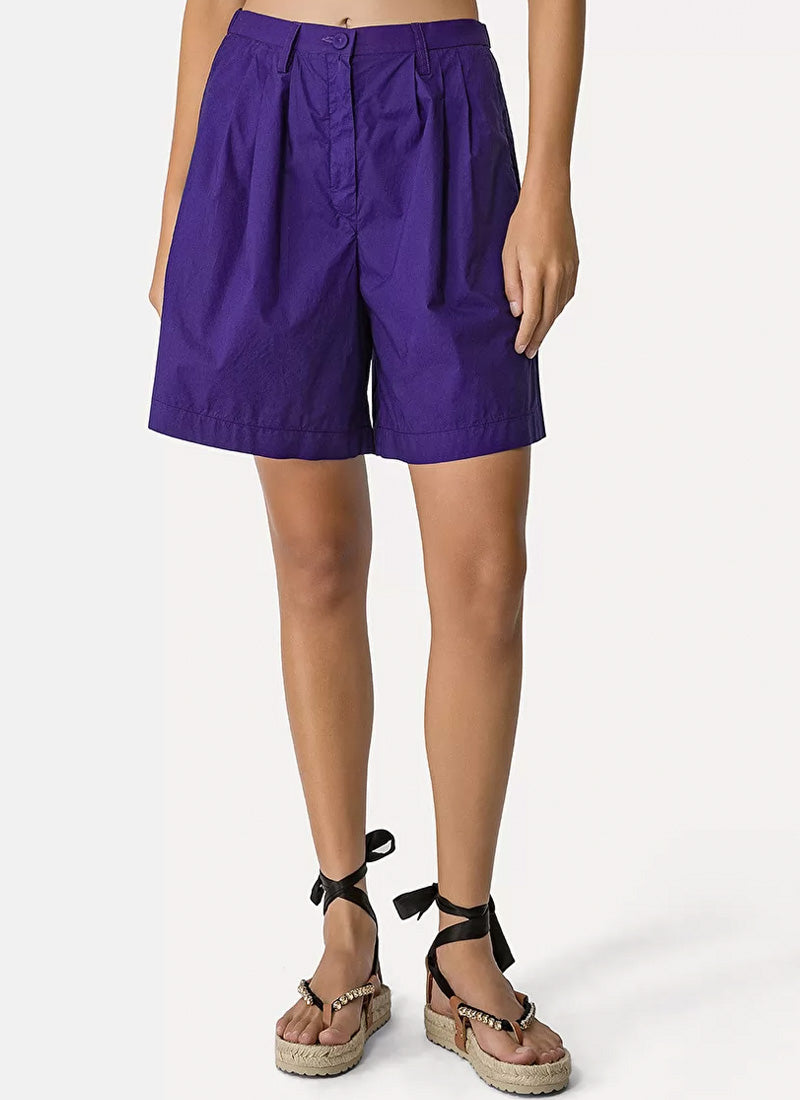 Image of Cotton Poplin Shorts