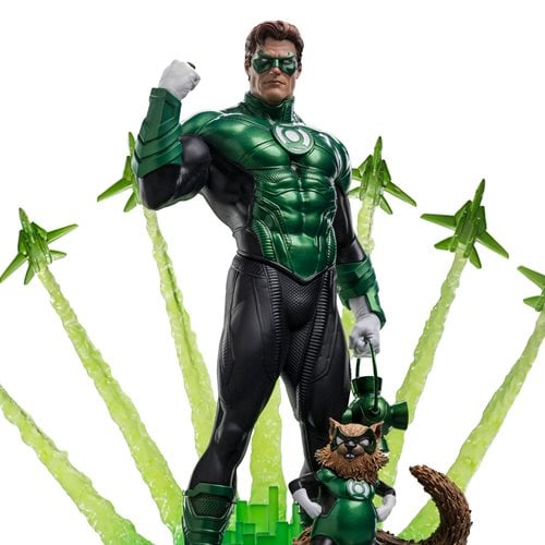 Green Lantern Unleashed Deluxe Limited Edition 1:10 Art Scale Statue