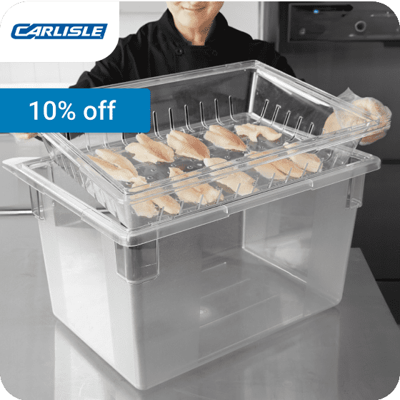 10% off Food Storage Boxes & Drain Trays