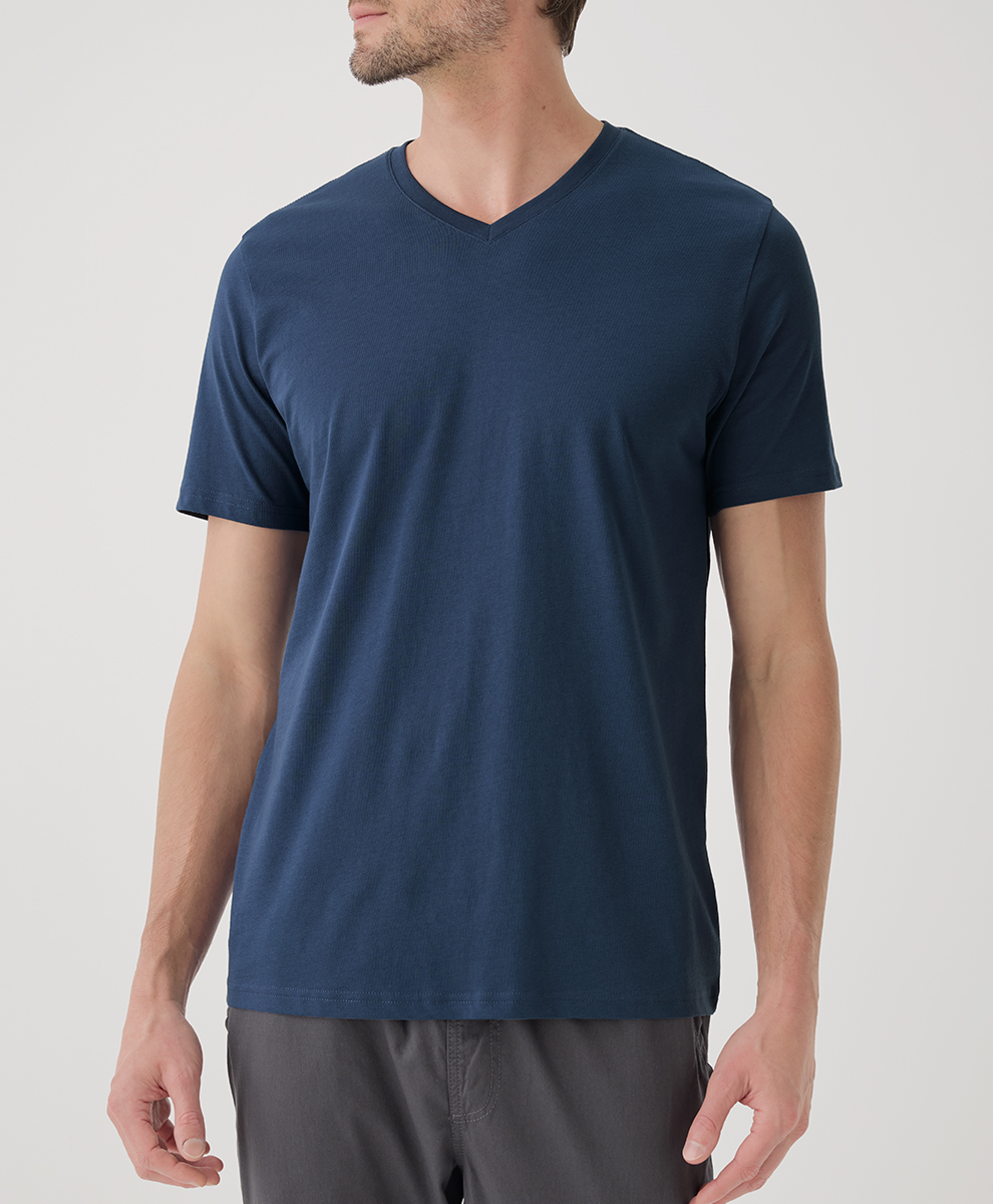 Image of Men's Softspun V-Neck Tee