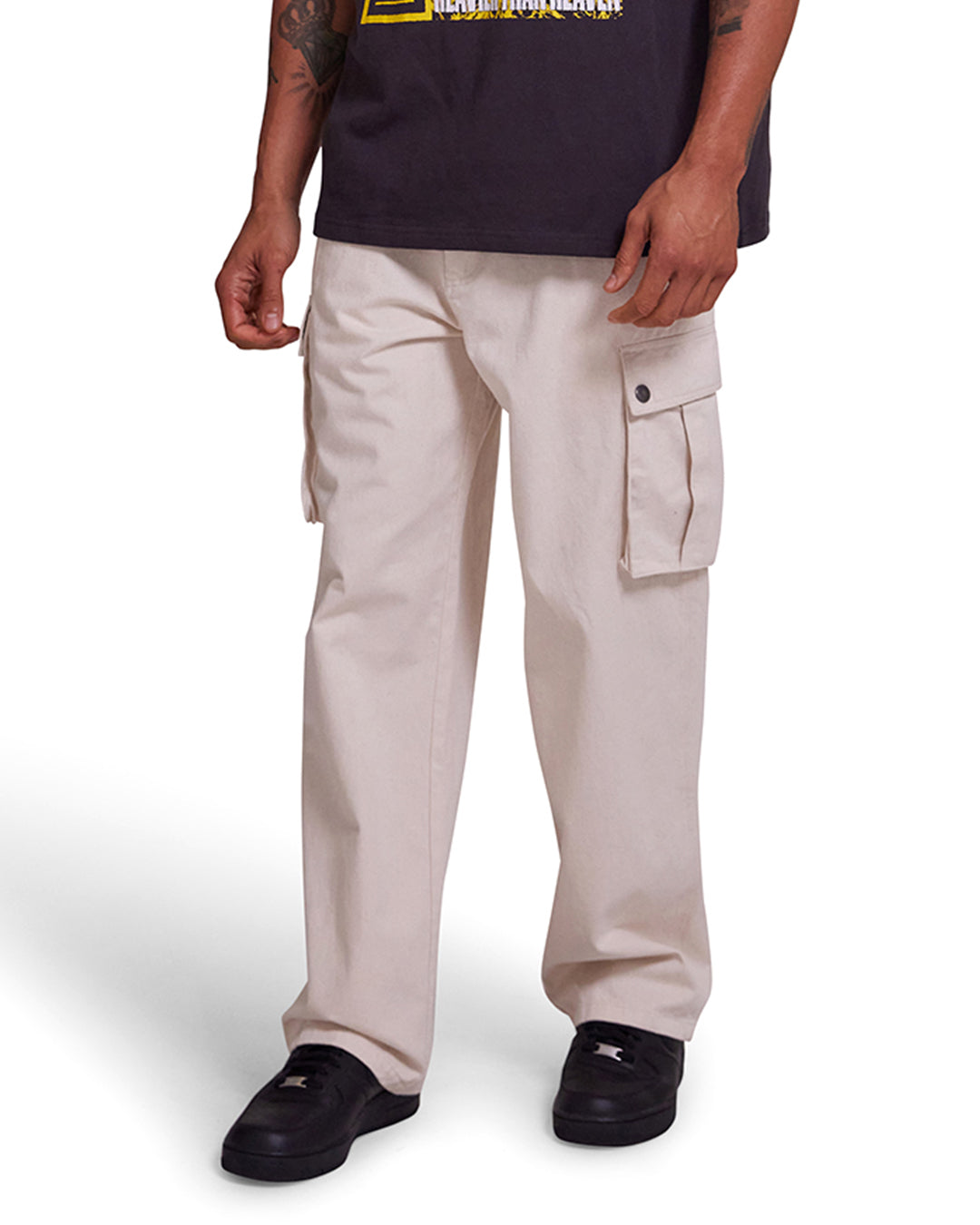 Image of Records Cargo Pant - Natural