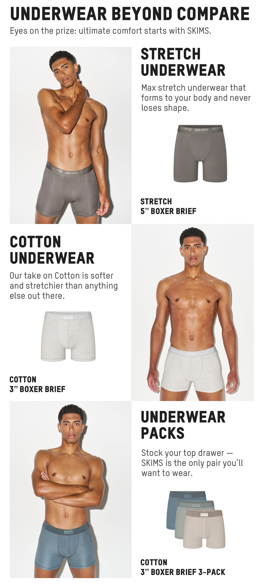 UNDERWEAR BEYOND COMPARE