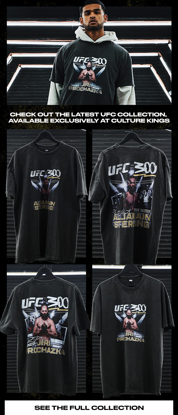 Check out the latest UFC Collection, avilable exclusively at Culture Kings. See the full collection.