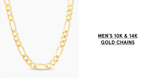 Men's 10K & 14K Gold Chains >