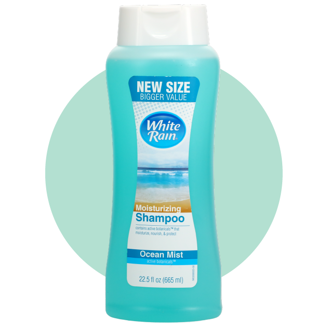 White Rain ocean mist moisturizing shampoo