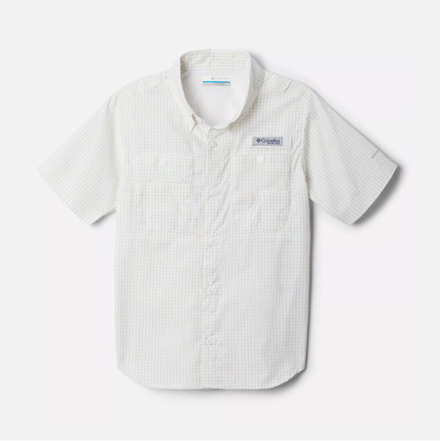 Boy's white button down