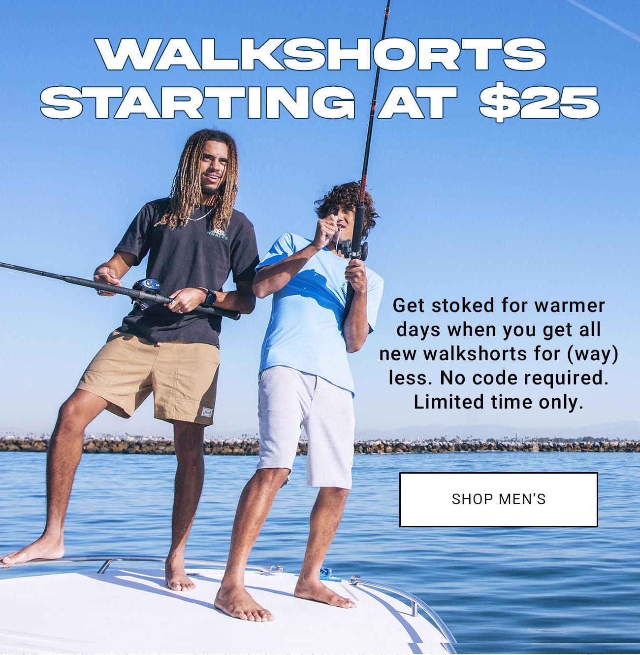 Walkshorts Starting At $25 | Shop Men's