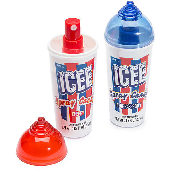 125929 - ICEE Spray Candy Dispensers: 12-Piece Display