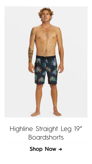 Highline Straight Leg 19" Boardshorts