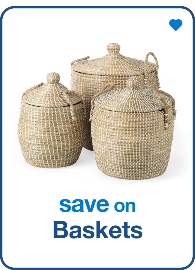 Save on Storage Baskets â€” Shop Now!