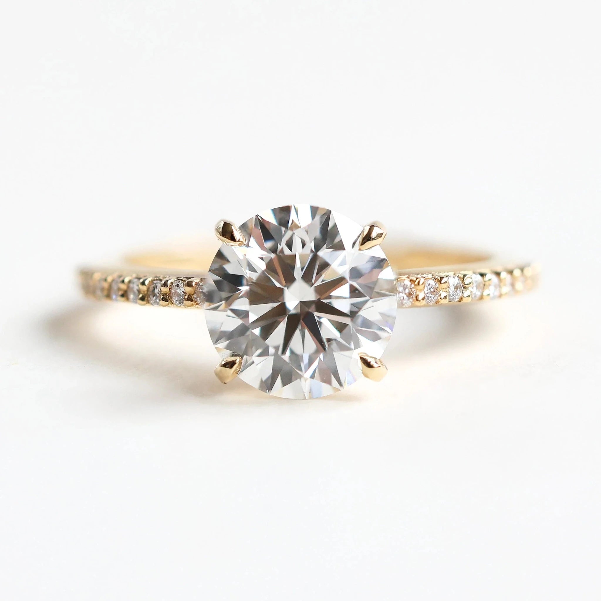 Image of Fiamma 2Ct Round Diamond Ring