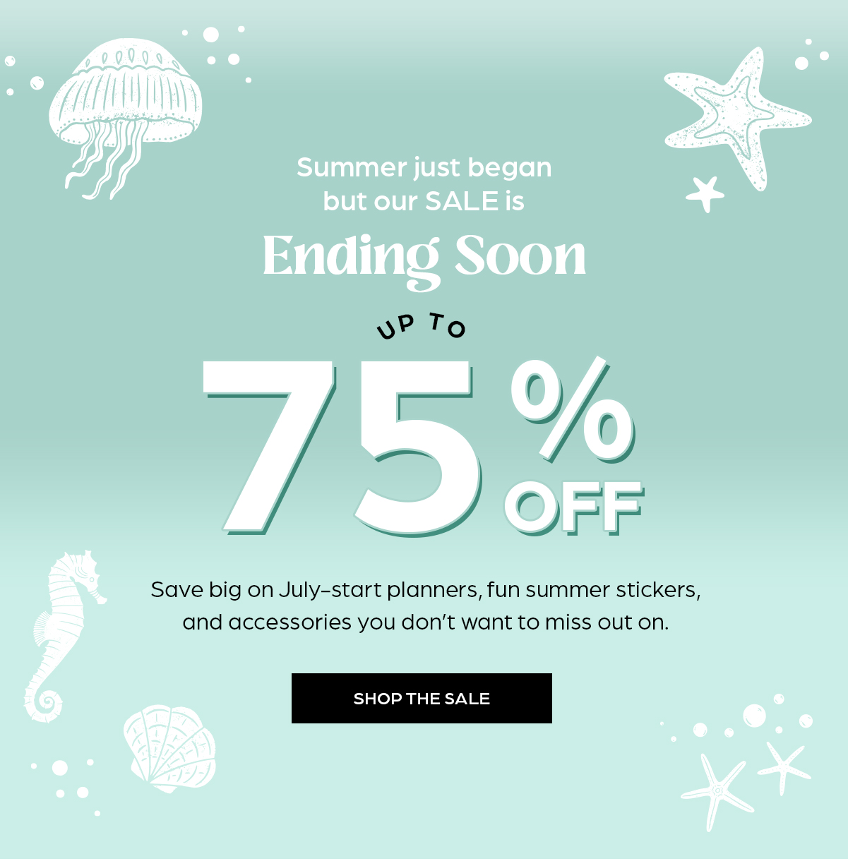 Ending Soo - Summer Sale up to 75% OFF