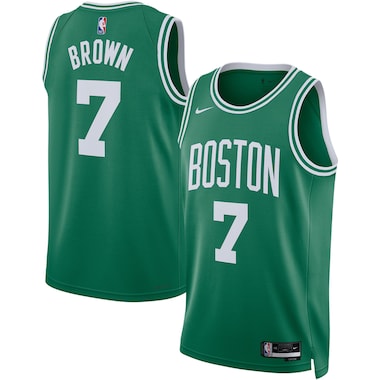  Nike Jaylen Brown Kelly Green  Swingman Jersey - Icon Edition