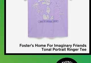 Foster's Home For Imaginary Friends Tonal Portrait Ringer Tee