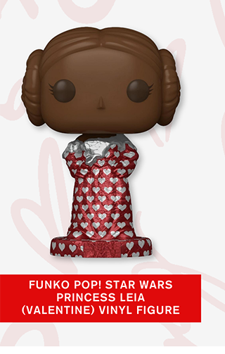 Funko Pop! Star Wars Princess Leia Valentine Vinyl Figure