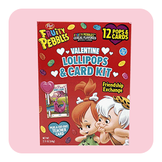 Fruity Pebbles lollipop card kits