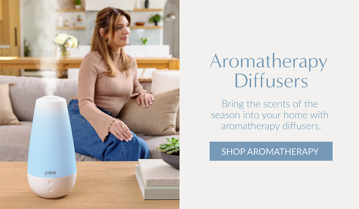 Shop Aromatherapy Diffusers And Bring The Scents Of The Season Into Your Home