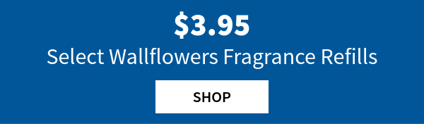 $3.95 select wallflowers fragrance refills shop