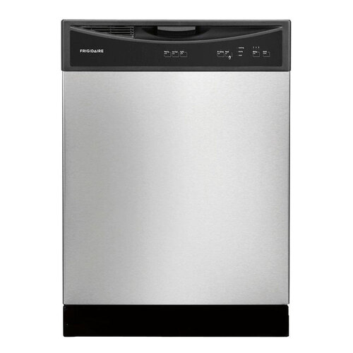 Frigidaire 60 dBA Front Control Dishwasher - Stainless Steel