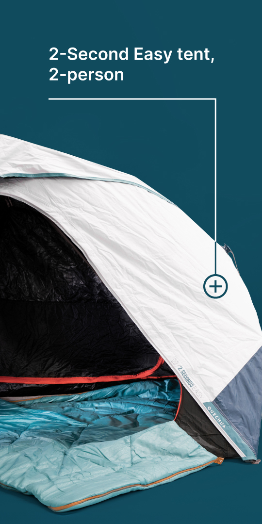 2-Second Easy tent, 2-person