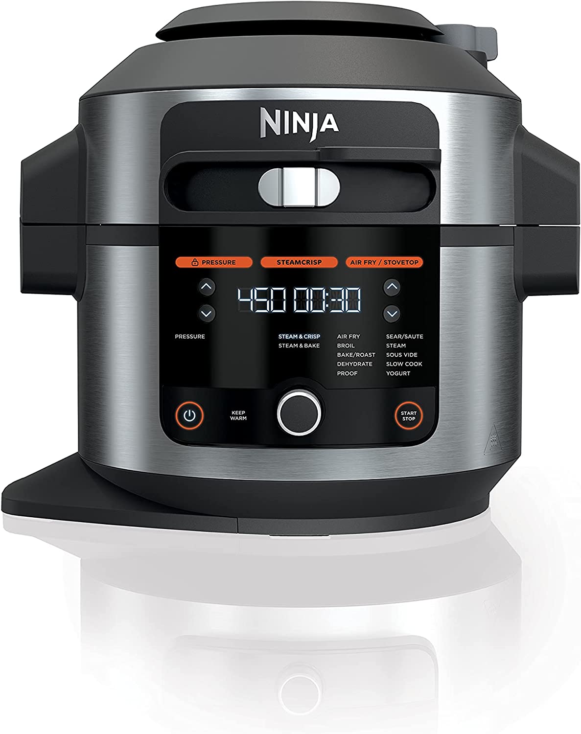 Image of Ninja Foodi 14-in-1 SmartLid Pressure Cooker Steam Fryer