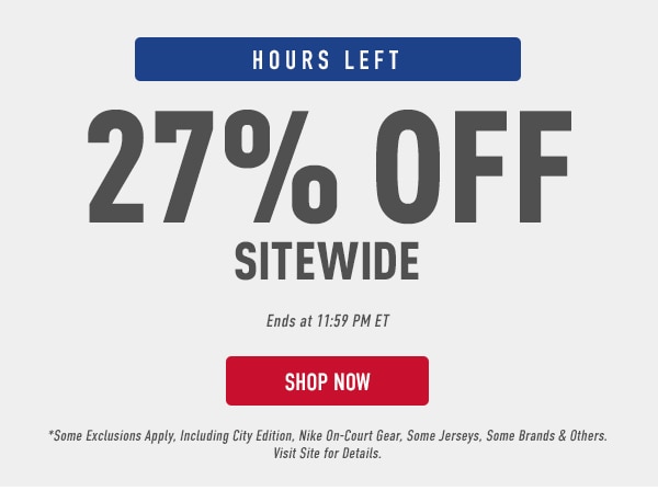 Last Shot To Score 27% Off Sitewide