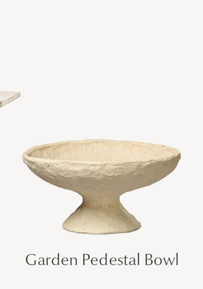 Garden Pedestal Bowl - SHOP NOW