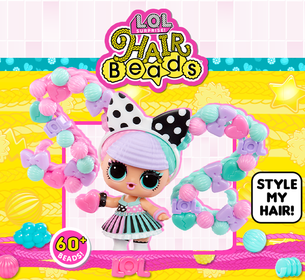 L.O.L. Surprise!™ Hair Bears™. Style my Hair! 60+ Beads!