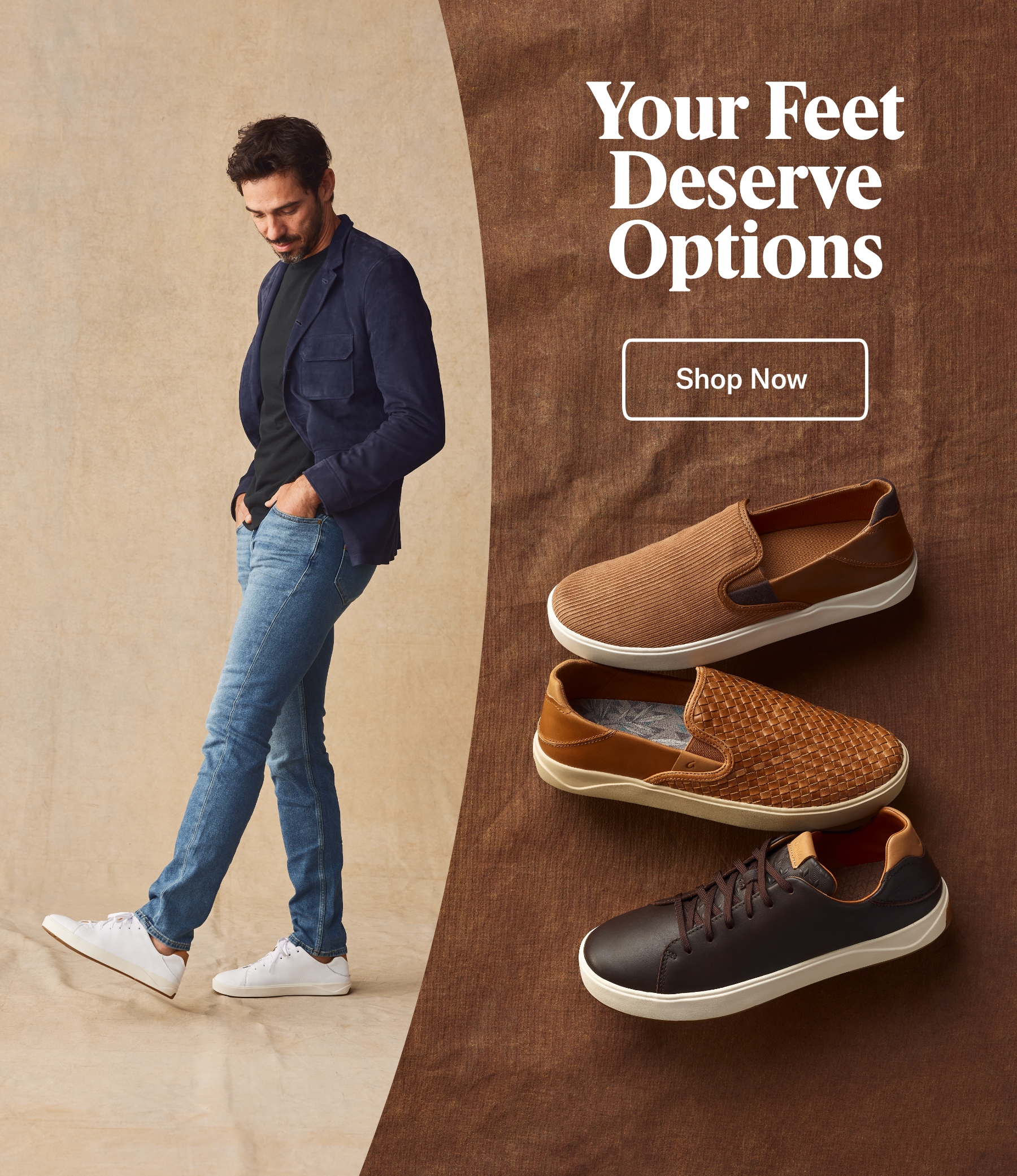 Your Feet Deserve Options