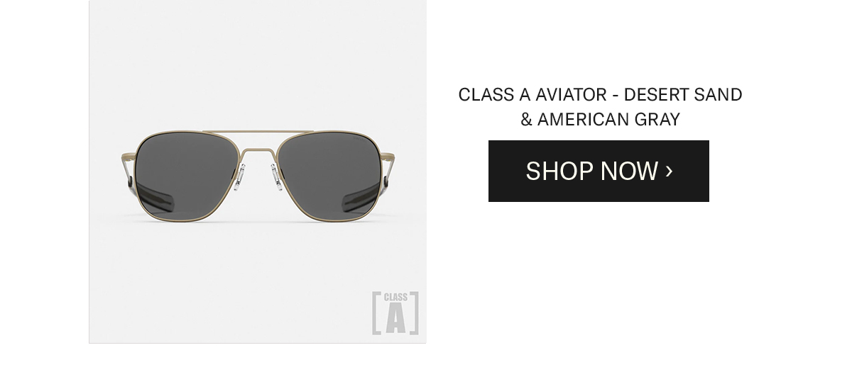 CLASS A AVIATOR - DESERT SAND & AMERICAN GRAY