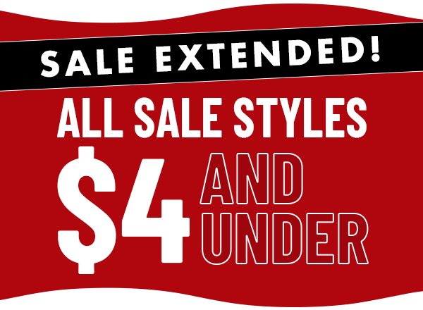 SALE EXTENDED!