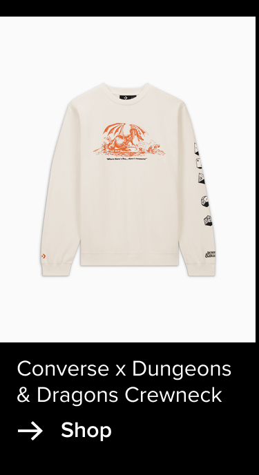 Shop: Converse x Dungeons & Dragons Crewneck