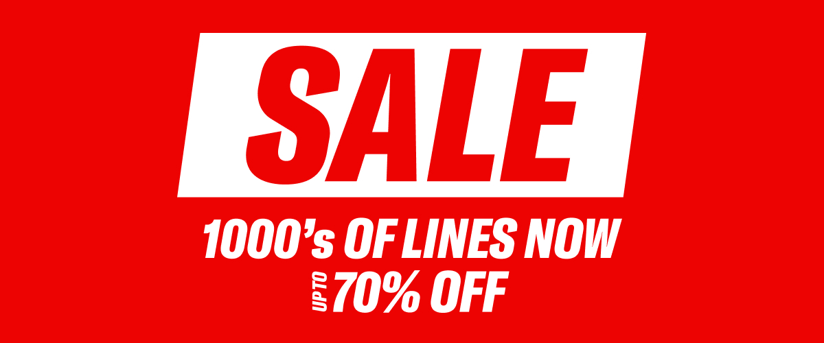 Sale 1000's Of Lines Now Up To 70% Off