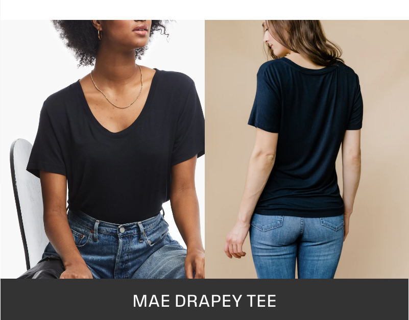 Shop Mae Drapey Tee