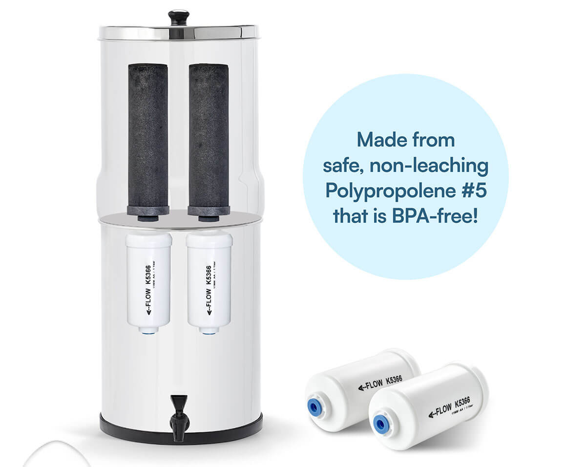 Made from safe, non-leaching Polypropolene #5 that is BPA-free!