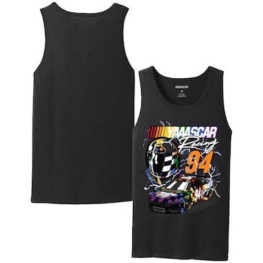  Checkered Flag Sports Black NASCAR YAAASCAR Pride Tank Top